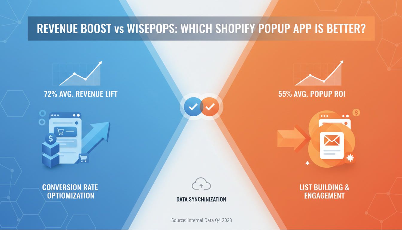 Revenue Boost vs Wisepops: Which Shopify Popup App is Better?